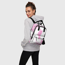Рюкзак женский Billie Eilish: Pink Style, цвет: 3D-принт — фото 2