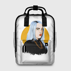 Рюкзак женский Billie Eilish, цвет: 3D-принт