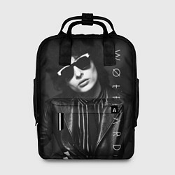 Рюкзак женский Финн Вулфард в очках, цвет: 3D-принт