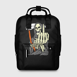 Рюкзак женский Смерть, цвет: 3D-принт