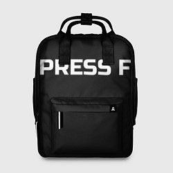 Женский рюкзак Футболка с надписью PRESS F