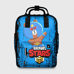 Рюкзак женский BRAWL STARS EL BROWN, цвет: 3D-принт