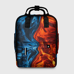 Рюкзак женский Огонь и вода, цвет: 3D-принт