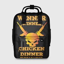 Рюкзак женский Winner Chicken Dinner, цвет: 3D-принт