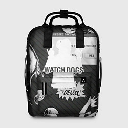 Рюкзак женский WATCH DOGS 2, цвет: 3D-принт
