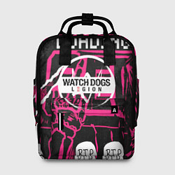 Рюкзак женский WATCH DOGS:LEGION, цвет: 3D-принт