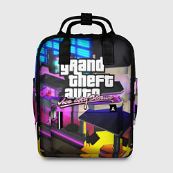 Рюкзак женский GTA:VICE CITY, цвет: 3D-принт