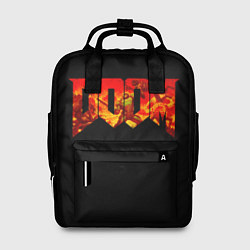 Рюкзак женский DOOM, цвет: 3D-принт