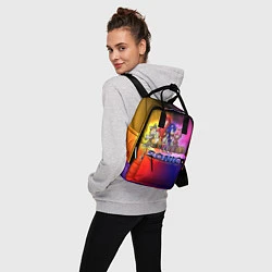 Рюкзак женский Команда Соника, цвет: 3D-принт — фото 2