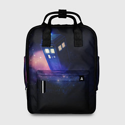 Рюкзак женский TARDIS, цвет: 3D-принт