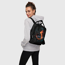 Рюкзак женский Космический Феникс, цвет: 3D-принт — фото 2