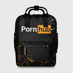 Рюкзак женский PORNHUB, цвет: 3D-принт