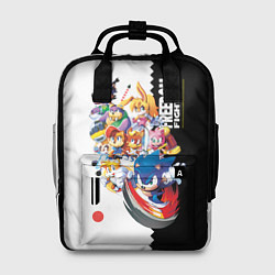 Рюкзак женский СОНИК, цвет: 3D-принт