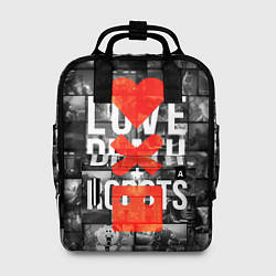 Рюкзак женский LOVE DEATH ROBOTS LDR, цвет: 3D-принт