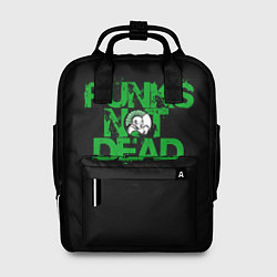 Рюкзак женский Punks Not Dead, цвет: 3D-принт