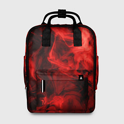 Рюкзак женский Красный дым, цвет: 3D-принт