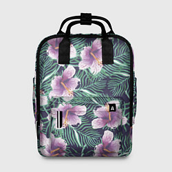 Рюкзак женский Тропический цветок, цвет: 3D-принт