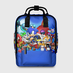 Рюкзак женский SONIC, цвет: 3D-принт