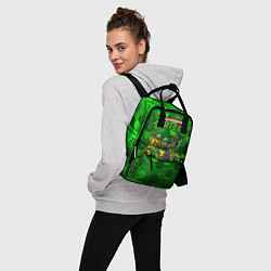 Рюкзак женский Черепашки-ниндзя, цвет: 3D-принт — фото 2