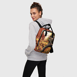 Рюкзак женский PUBG спина, цвет: 3D-принт — фото 2