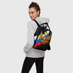 Рюкзак женский РОССИЯ, цвет: 3D-принт — фото 2