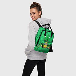 Рюкзак женский Дракоша-геймер, цвет: 3D-принт — фото 2