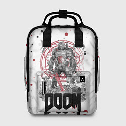 Рюкзак женский Doom, цвет: 3D-принт