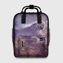 Рюкзак женский Танк, цвет: 3D-принт