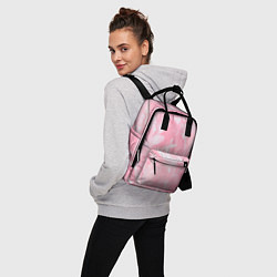 Рюкзак женский Розовая Богемия, цвет: 3D-принт — фото 2