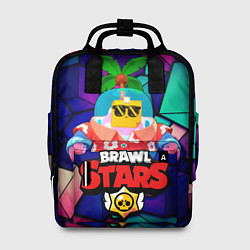 Рюкзак женский BRAWL STARS NEW SPROUT 12, цвет: 3D-принт