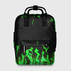 Рюкзак женский GREEN FIRE ОГОНЬ, цвет: 3D-принт