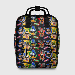 Рюкзак женский Микки Маус и Гуффи, цвет: 3D-принт