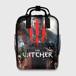 Рюкзак женский The Witcher, цвет: 3D-принт