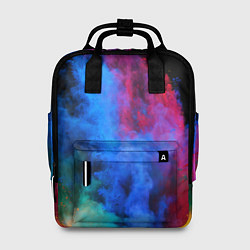 Рюкзак женский КРАСКИ, цвет: 3D-принт