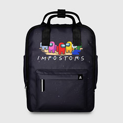Рюкзак женский Among Us, цвет: 3D-принт