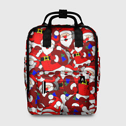 Рюкзак женский Русский Санта Клаус, цвет: 3D-принт
