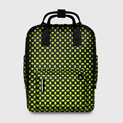 Рюкзак женский Зеленая клетка, цвет: 3D-принт