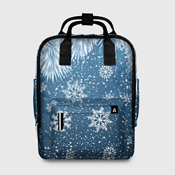 Рюкзак женский Снежное Настроенние, цвет: 3D-принт