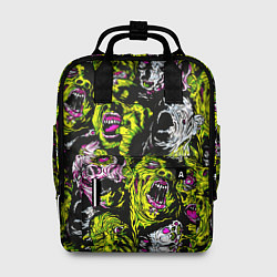 Рюкзак женский ЗОМБИ, цвет: 3D-принт
