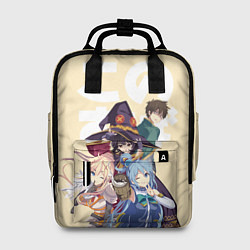 Рюкзак женский KonoSuba, цвет: 3D-принт