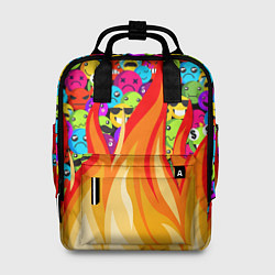 Рюкзак женский SLAVA MARLOW - Смайлики, цвет: 3D-принт