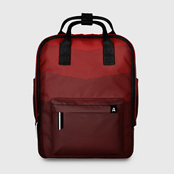 Рюкзак женский Красный Градиент, цвет: 3D-принт