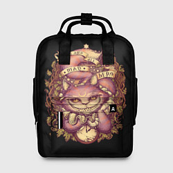 Рюкзак женский Чеширский котик, цвет: 3D-принт