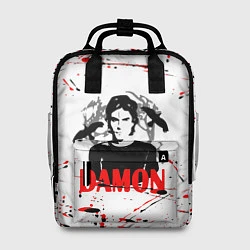 Рюкзак женский Дневники вампира,, цвет: 3D-принт