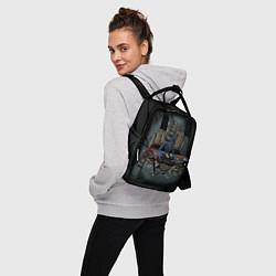 Рюкзак женский Классика для пацанов, цвет: 3D-принт — фото 2
