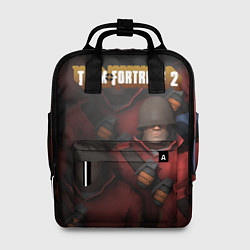 Рюкзак женский Team Fortress, цвет: 3D-принт