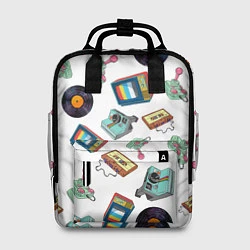 Рюкзак женский Стиль 80х, цвет: 3D-принт