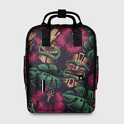 Рюкзак женский Тропический, цвет: 3D-принт