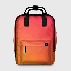 Рюкзак женский Градиент заря, цвет: 3D-принт