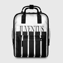 Рюкзак женский Juventus Tee Black and White 202122, цвет: 3D-принт